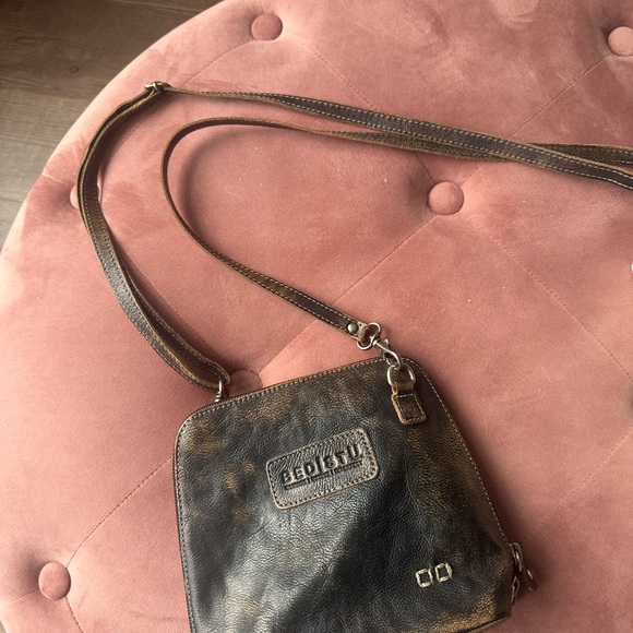 Brand new, Never Carried Bedstu Black Leather Crossbody Bag - Picture 2 of 7